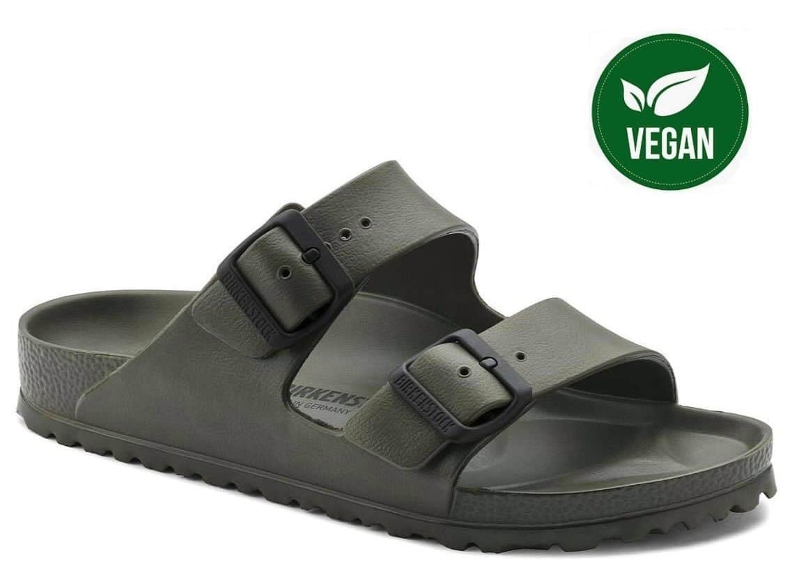 Birkenstock Arizona Khaki Green EVA Vegan Made In Germany