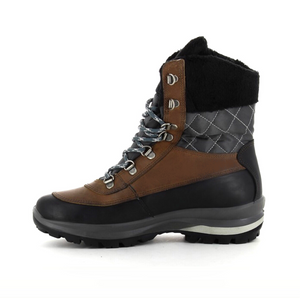 Grisport 14121D4G Nero Defender Tan Grey 7 Eyelet Waterproof Hiking Boot Made In Italy