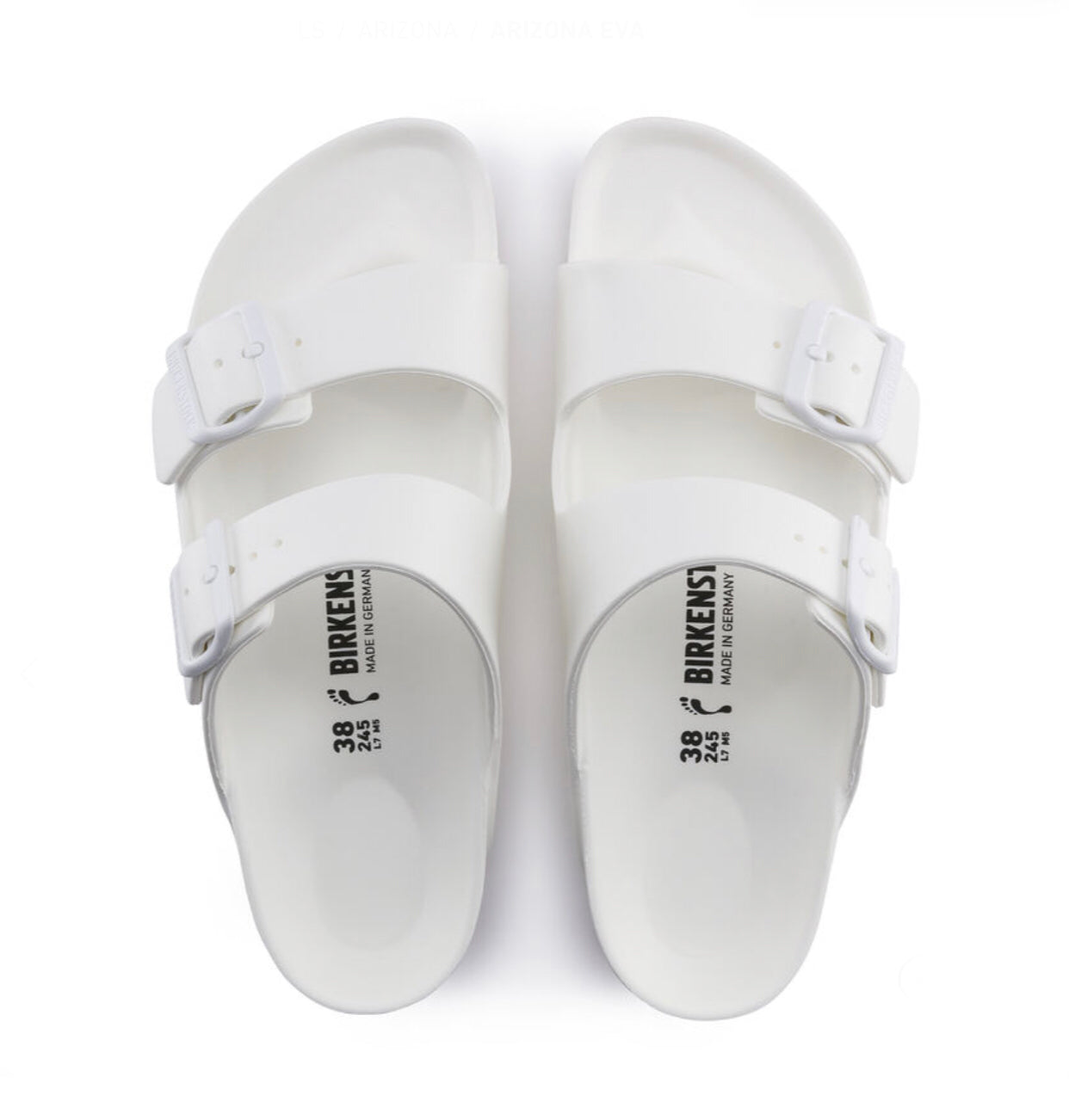 Birkenstock Arizona White EVA Vegan Made In Germany