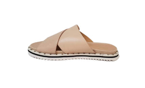 Bruno Premi KA111X Nude Cream Vitello Leather Slide