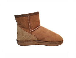 Ugg Australia Mini Chestnut Sheepskin Ankle Boot Made In Australia