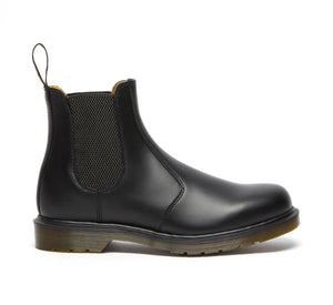 Dr. Martens 2976 Black Plain Welt Elastic Sided Boot