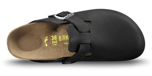 Birkenstock Boston Black Oiled Clog Made In Germany