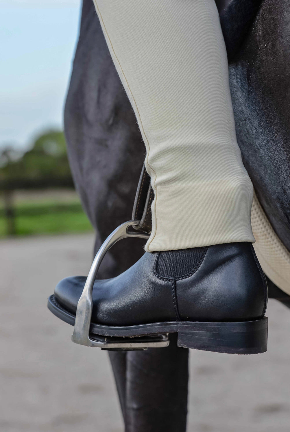 Baxter Royal Black Rubber Sole Chelsea Dress Boot Made In Australia