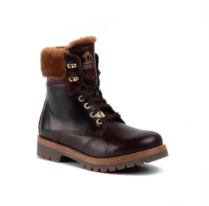 Panama Jack 03 Igloo Brooklyn B2 Marron Brown Waterproof 6 Eyelet Ankle Boot Made In Spain