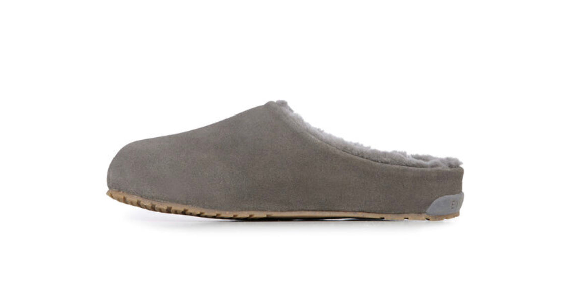 Emu Australia Monch Charcoal Sheepskin Slide