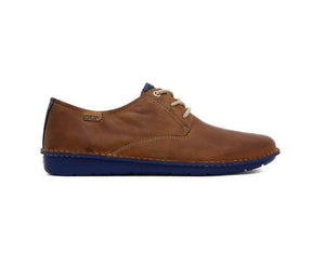 Pikolinos Santiago M7B-4089C1 Brandy 3 Eyelet Shoe Made In Spain