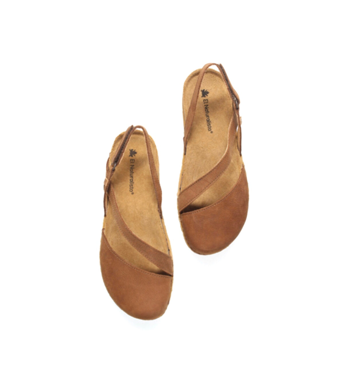 El Naturalista 5813 Panglao Wood Light Tan Pleasant Flats Made In Spain