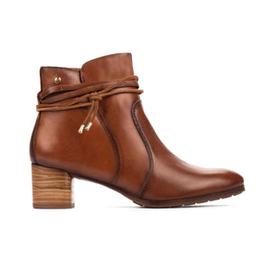 Pikolinos Calafat W1Z-8635 Cuero Light Tan Zip Ankle Boot Made In Spain