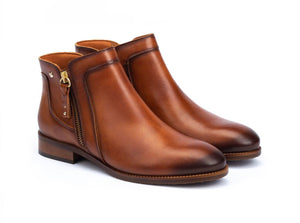 Pikolinos Royal W4D-8799 Brandy Zip Ankle Boot Made In Spain