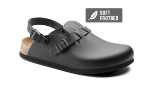 Birkenstock Kay Black Super Grip Soft Footbed Made In Germany