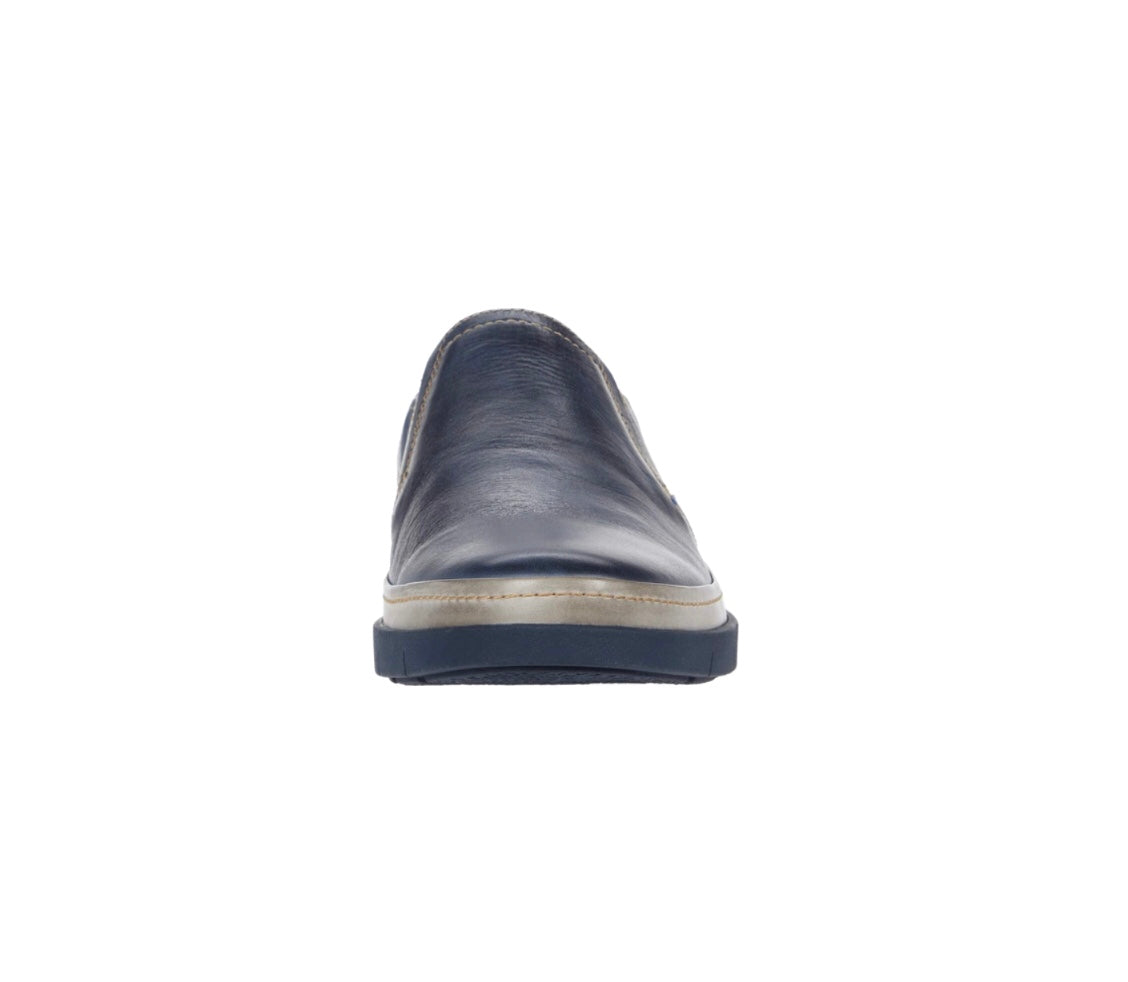 Pikolinos Palamos M0R-3203C1 Blue Leather Slip On Made In Spain