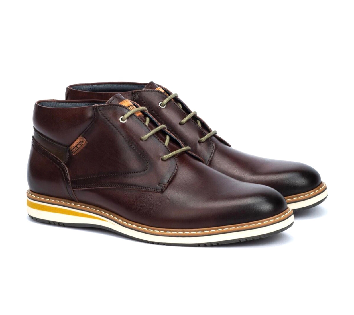 Pikolinos Avila M1T-8011 Olmo Brown 3 Eyelet Ankle Boot