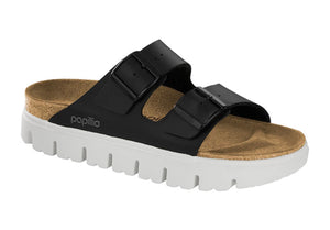 Papillio By Birkenstock Arizona Pap Chunky Black White Platform Made In Portugal