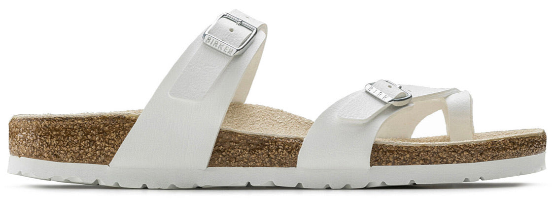 Birkenstock Mayari White Birko-Flor Made In Germany