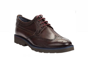 Pikolinos M9M-4226C1 Olmo Brown Mens Brogue 4 Eyelet Lace Up Made In Spain