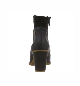 El Naturalista N495 Black Zip Ankle Boot Made In Spain