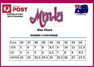 Minki Ladies Boots Mary Black Zip Mid Calf
