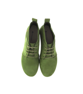 El Naturalista N974 Selva Green Lace Up Ankle Boots Made In Spain