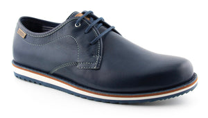 Pikolinos M5A-4138 Nautic Blue 3 Eyelet Mens Shoe Made In Spain