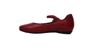 Wonders A-30101 Rubi Red Leather Mary Jane Made In Spain