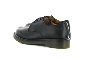 Dr. Martens 1462 Black Greasy Plain Welt 3 Eyelet Shoe