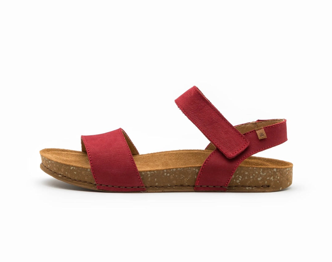 El Naturalista 5790 Tibet Red Balance Pleasant Sandals Made In Spain
