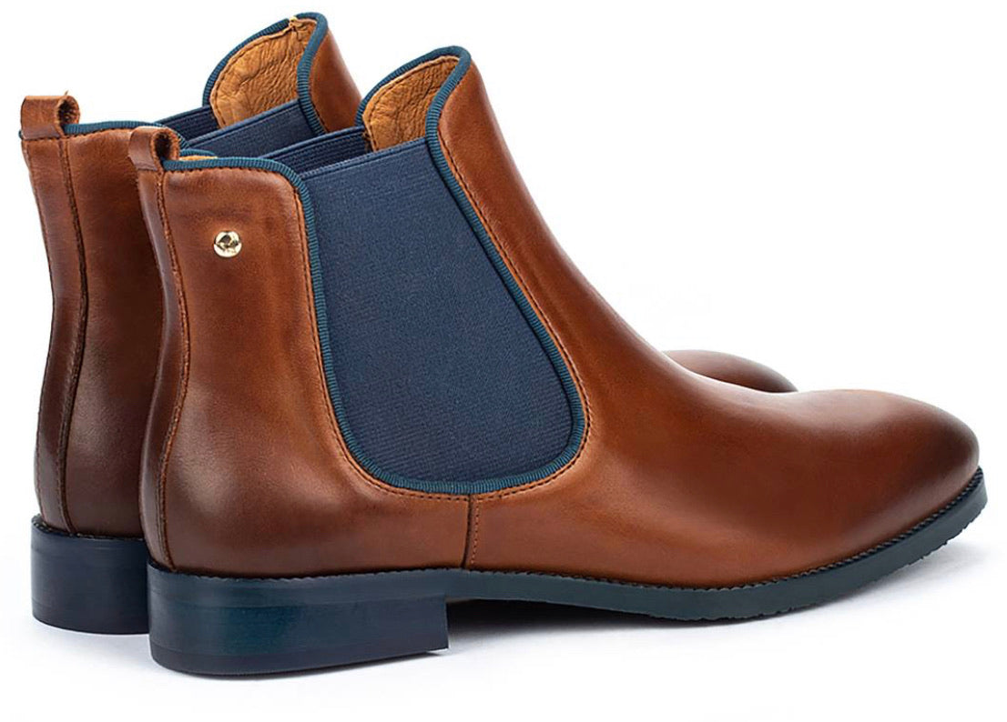 Pikolinos Royal W4D-8637ST Cuero Ankle Chelsea Boot Made In Spain