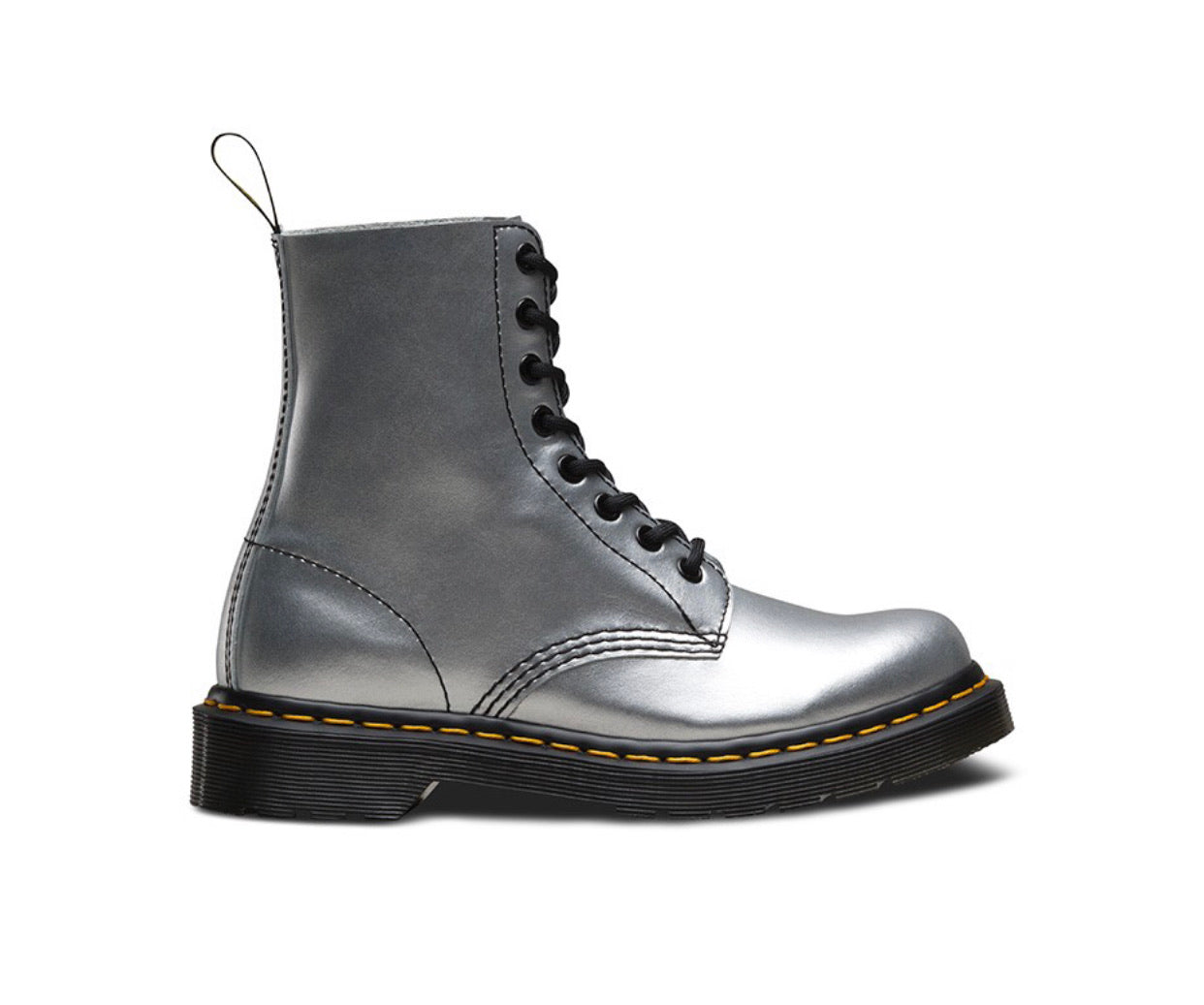 Dr. Martens 1460 Silver Pascal Alumix Ankle 8 Eyelet Boot