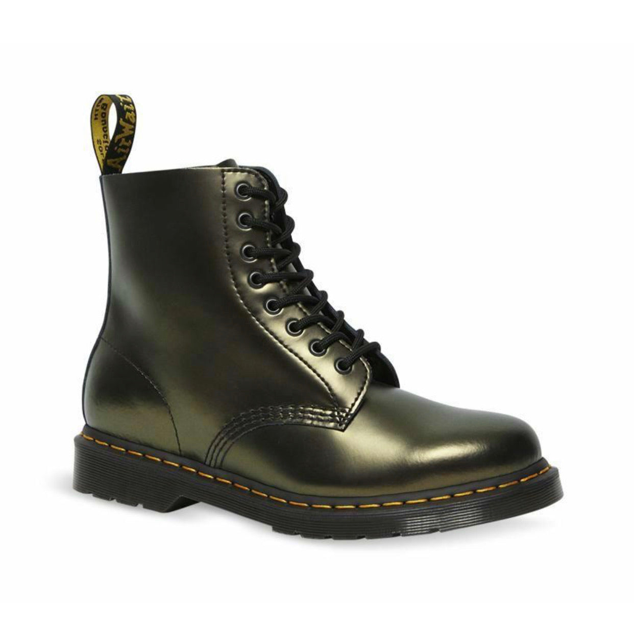 Dr. Martens 1460 Pascal Gold Chroma Ankle 8 Eyelet Boot