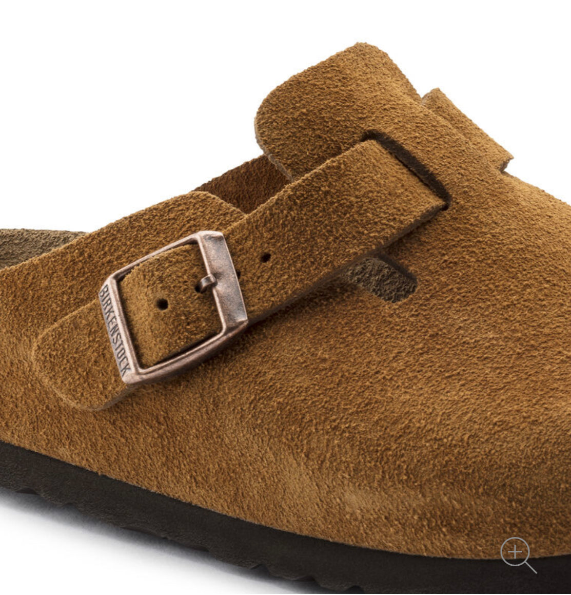 Birkenstock Boston Mink Suede Soft Footbed Made In Germany