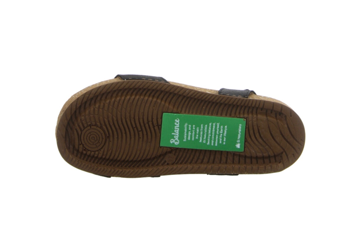 El Naturalista 5790 Black Balance Pleasant Sandals Made In Spain