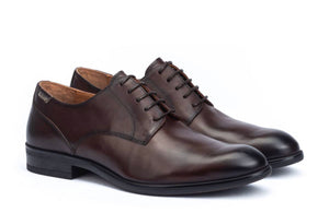 Pikolinos M7J-4187 Olmo Brown 5 Eyelet Shoe Made In Spain