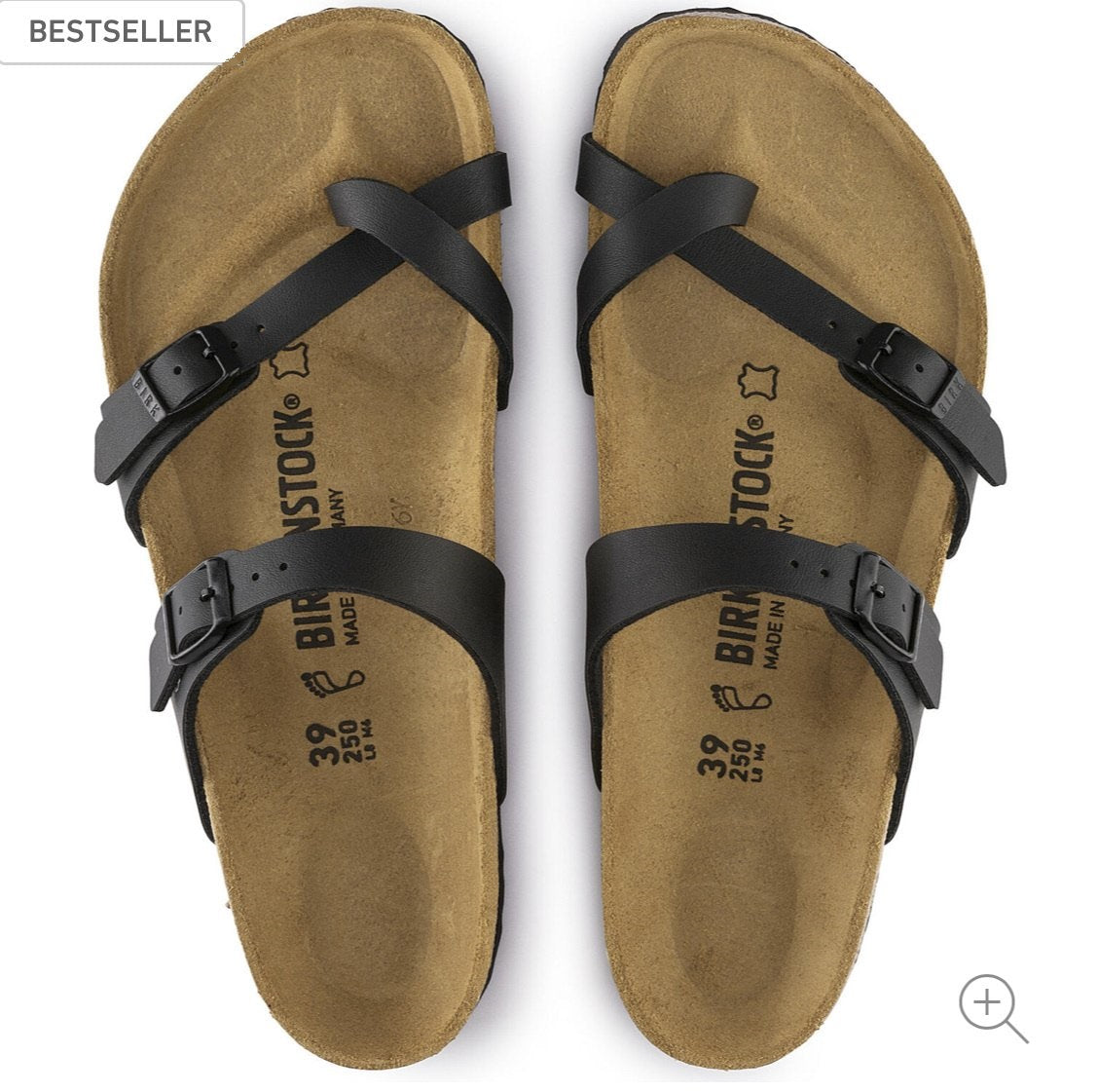 Birkenstock Mayari Black Birko-Flor Made In Germany