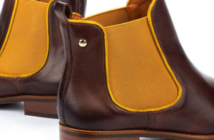 Pikolinos Royal W4D-8637ST Olmo Brown Chelsea Ankle Boot Made In Spain