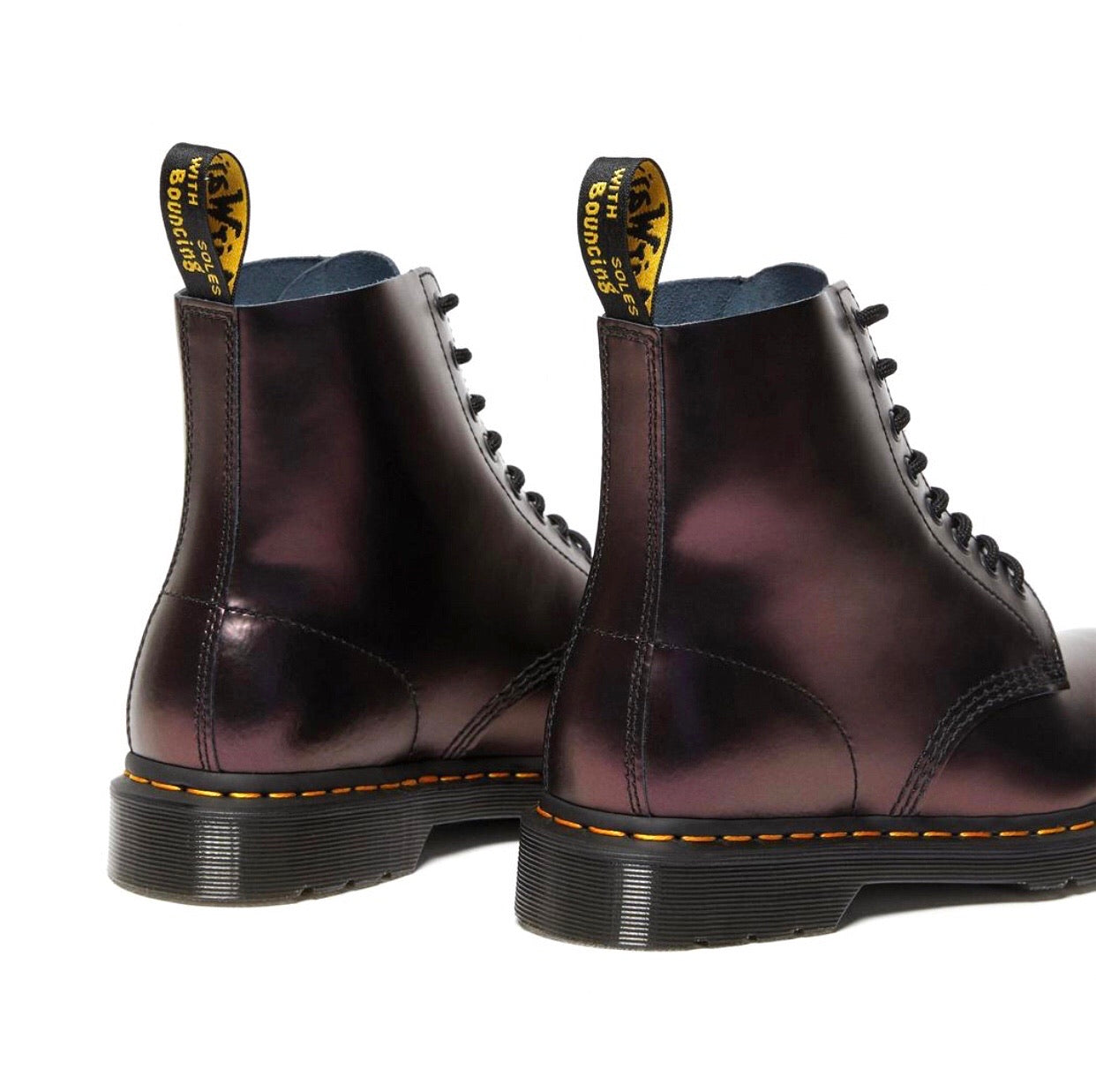 Dr. Martens 1460 Pascal Red Chroma Ankle 8 Eyelet Boot