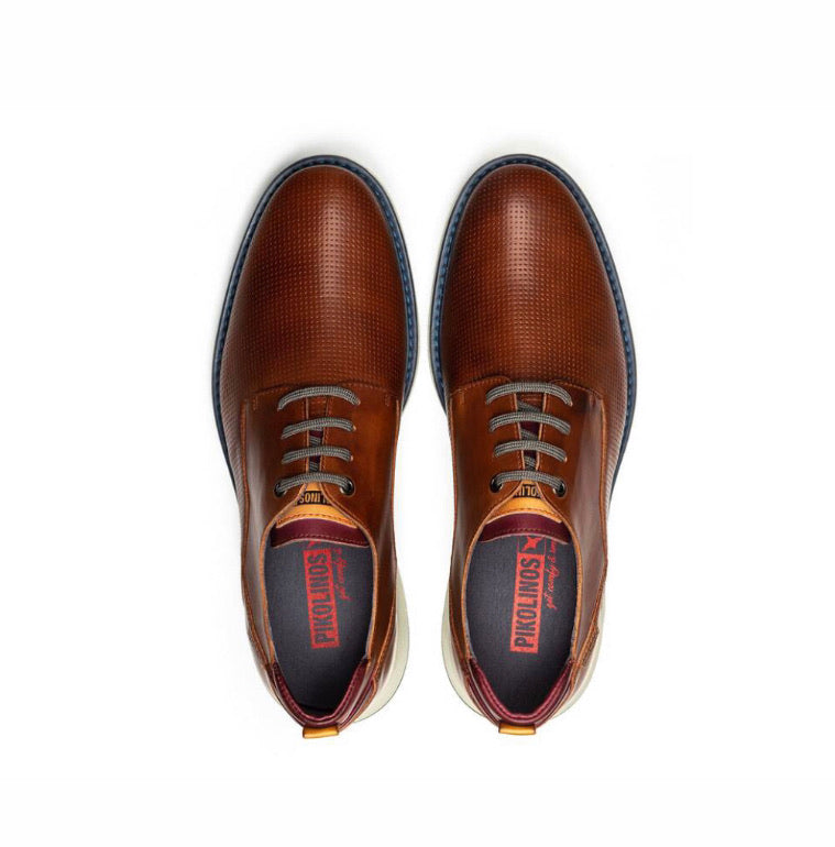 Pikolinos Busot M7S-4388 Cuero 4 Eyelet Mens Shoe Made In Spain