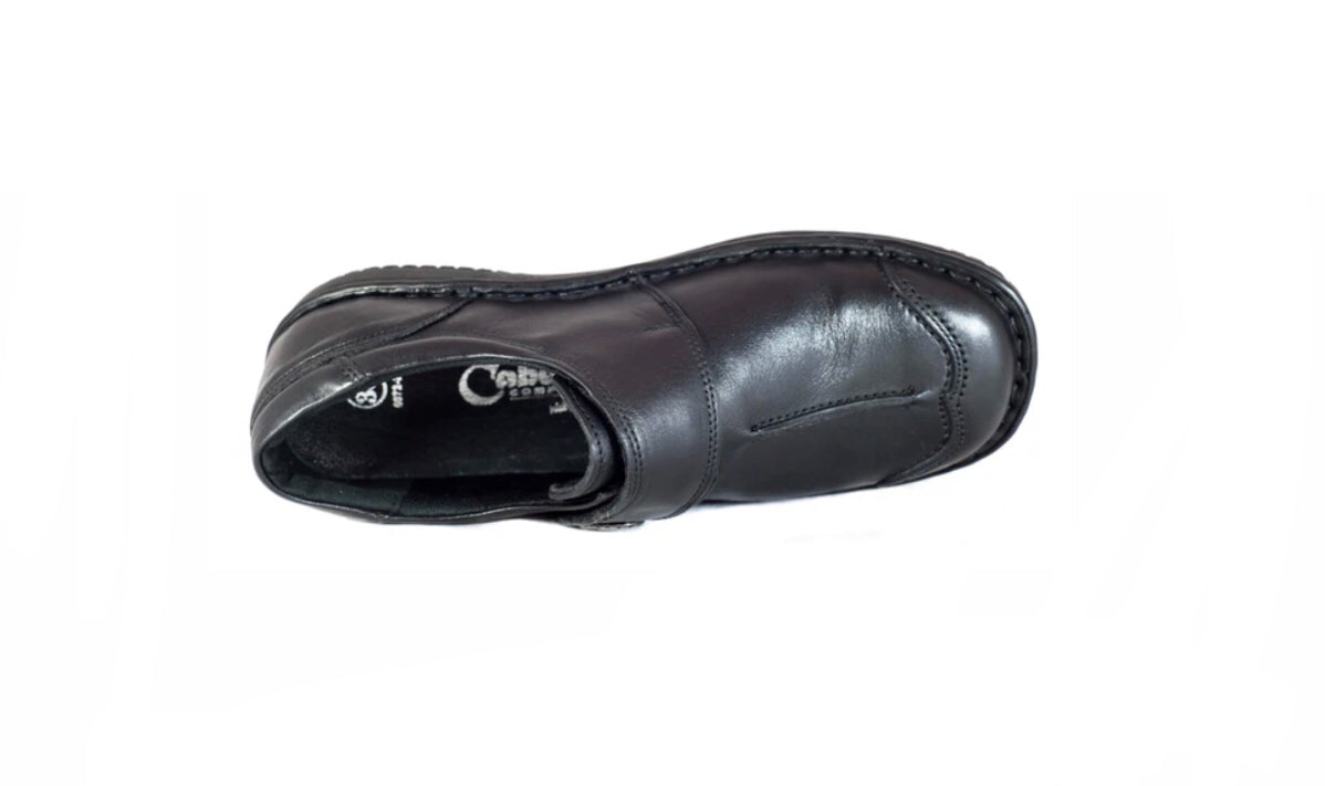 Cabello Comfort 5072-27XL Black Velcro Shoe Made In Turkey