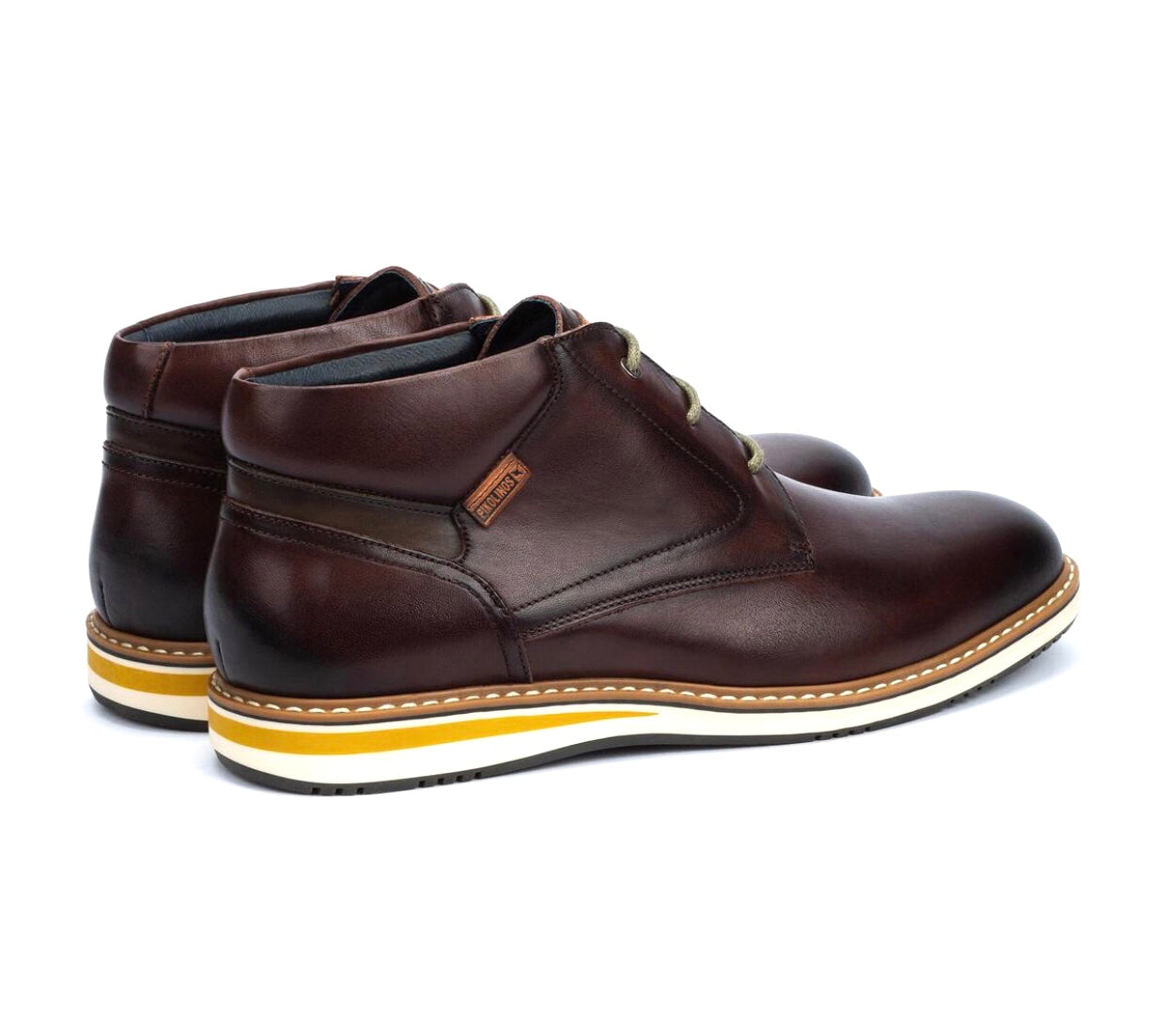 Pikolinos Avila M1T-8011 Olmo Brown 3 Eyelet Ankle Boot