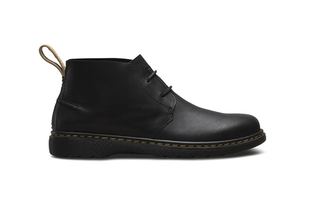 Dr. Martens Ember Black Softwair 2 Eyelet Ankle Boot