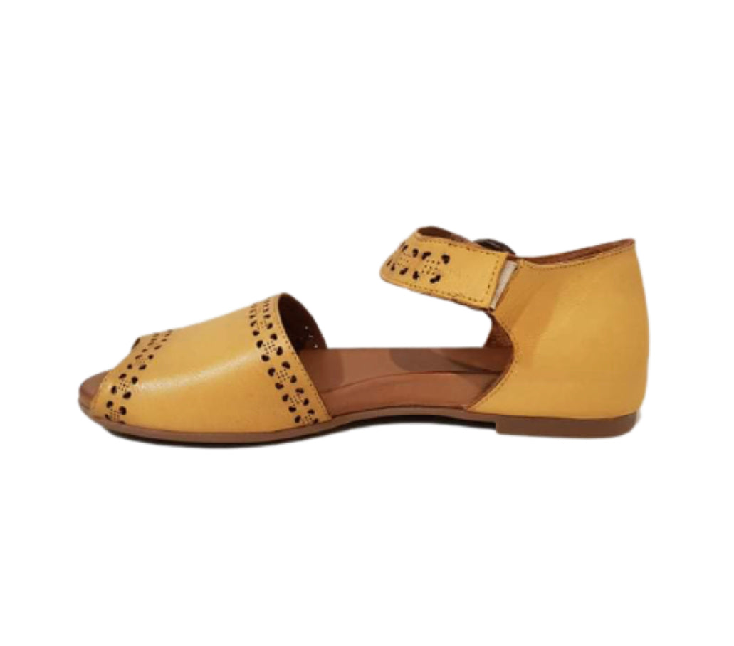 Sala Europe Aimee Noce Open Toe Sandal Made In Turkey