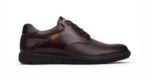 Pikolinos Durango M8S-4014 Olmo Brown 4 Eyelet Shoe Made In Spain