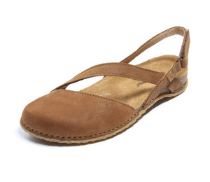 El Naturalista 5813 Panglao Wood Light Tan Pleasant Flats Made In Spain