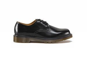 Dr. Martens 1462 Black Smooth Plain Welt 3 Eyelet Shoe