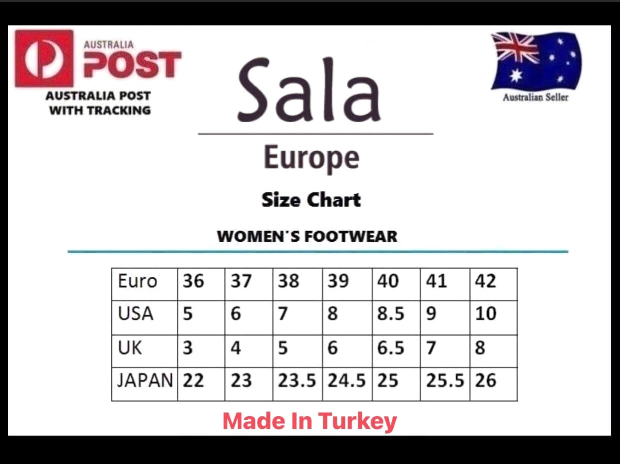 Sala Europe Airlie Fresh Sky Blue Slip On Made In Turkey