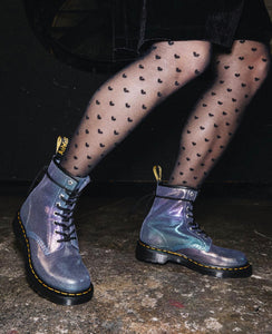 Dr. Martens 1460 Purple Rainbow Ray Ankle 8 Eyelet Boot