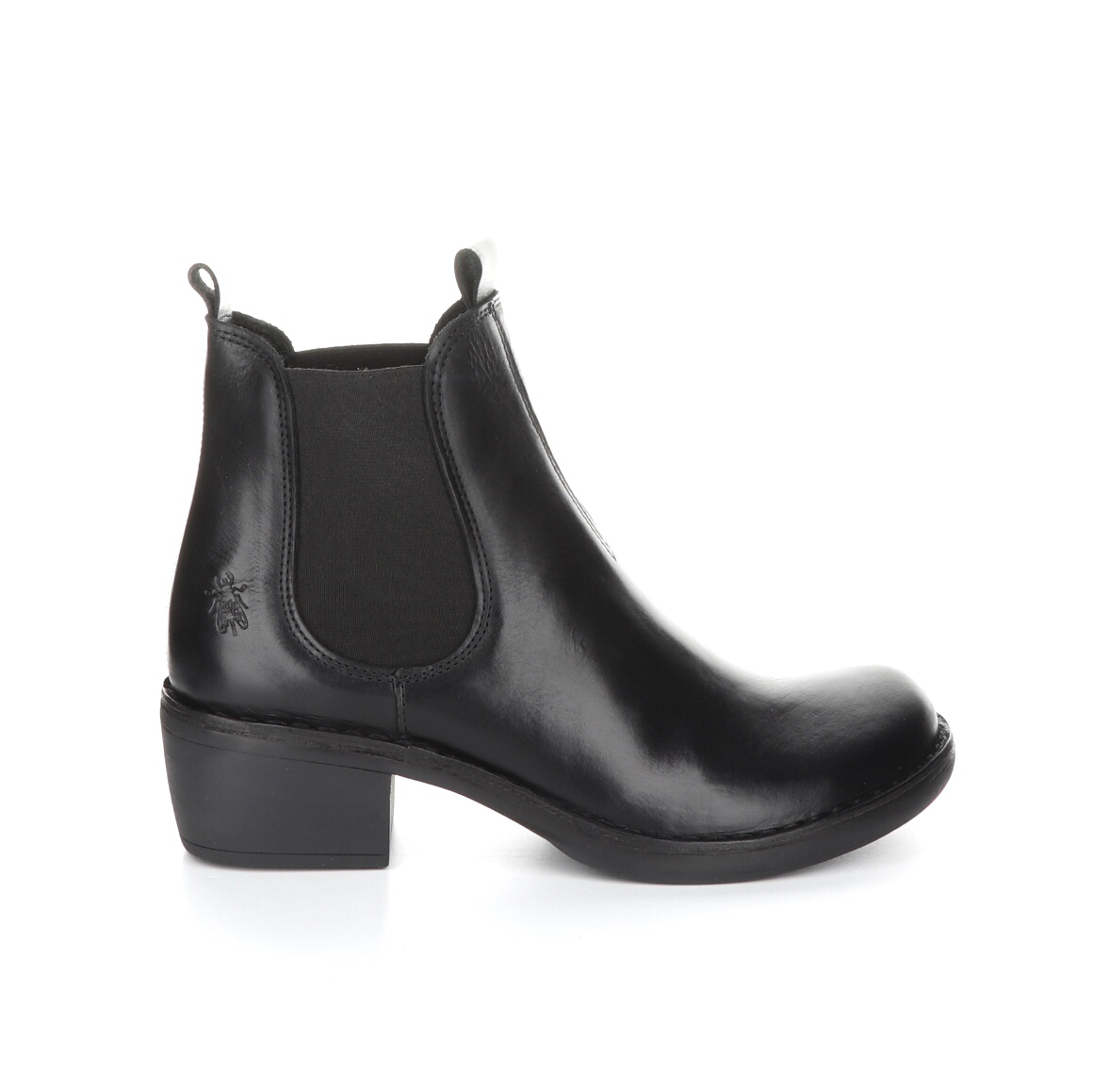 Fly London Meme030Fly Black Ankle Chelsea Boots Made In Portugal