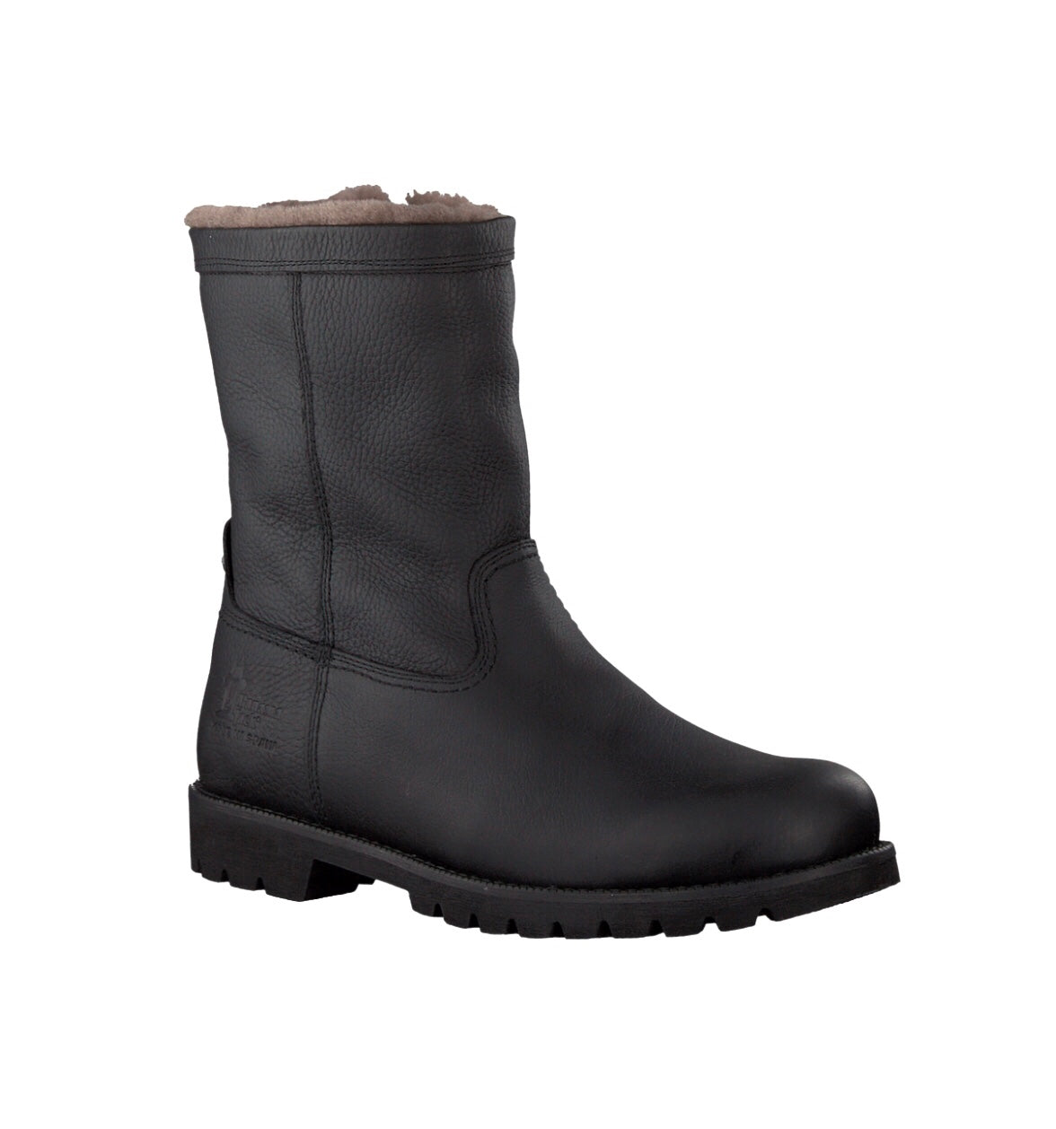 Panama Jack Fedro Igloo C3 Black Sheepskin Waterproof Zip Ankle Boot Made In Spain