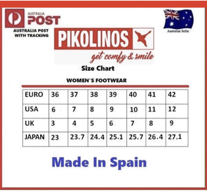 Pikolinos San Sebastia W1T-8777 Cuero Zip Ankle Boot Made In Spain
