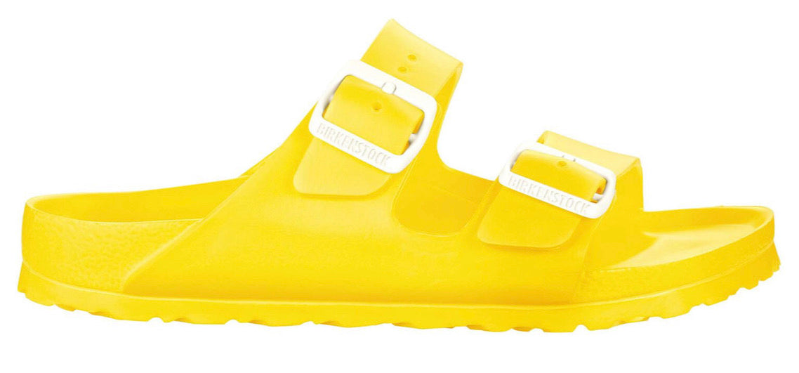 Birkenstock Arizona Neon Yellow EVA Vegan Made In Germany